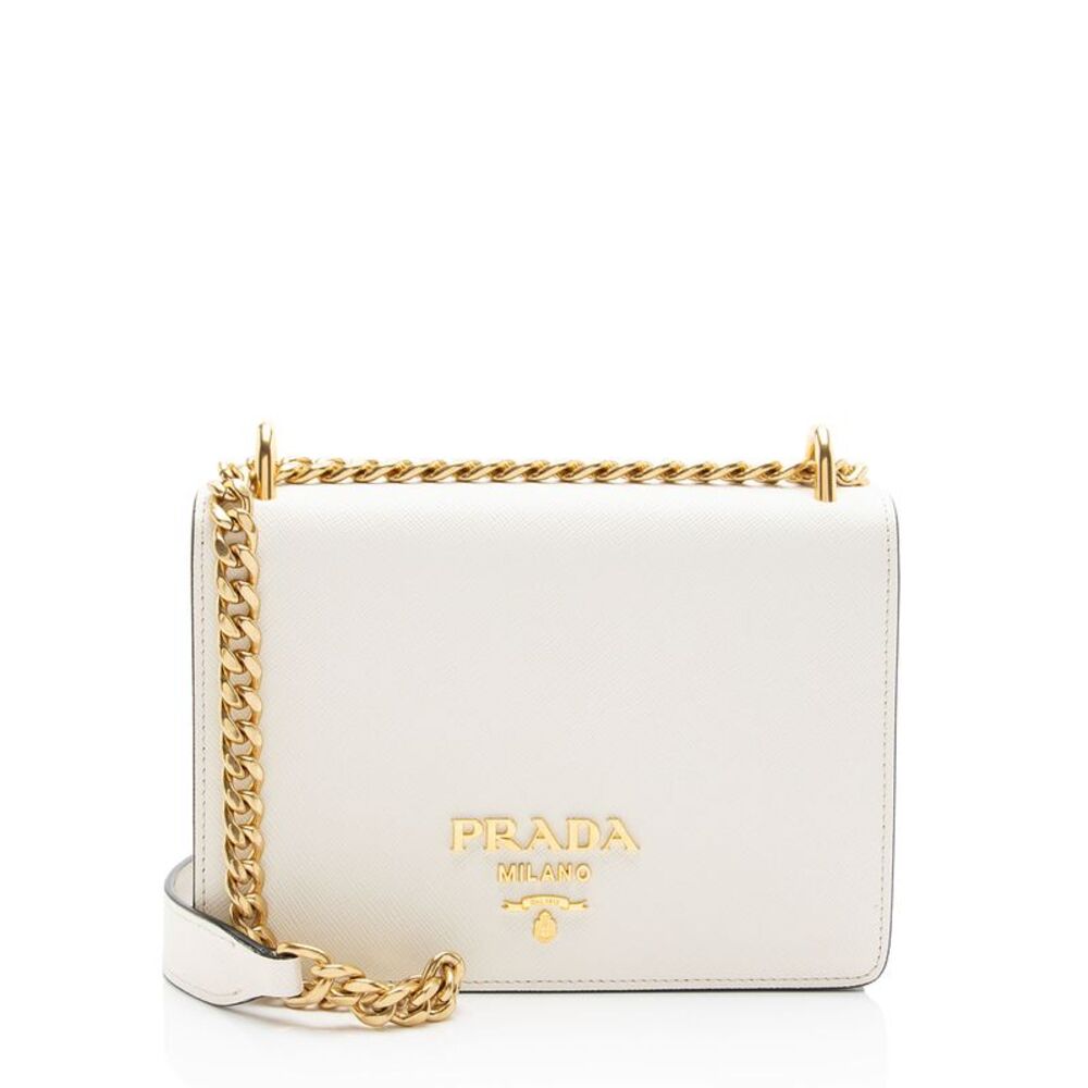 Prada Saffiano Chain Small Shoulder Bag